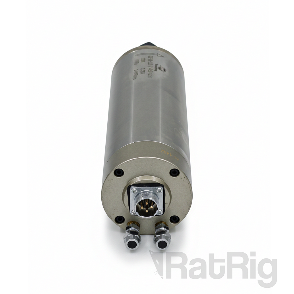 Spindle Kit - 80mm 2.2kw Spindle with Huanyang VFD & Collet Set - Water Cooled