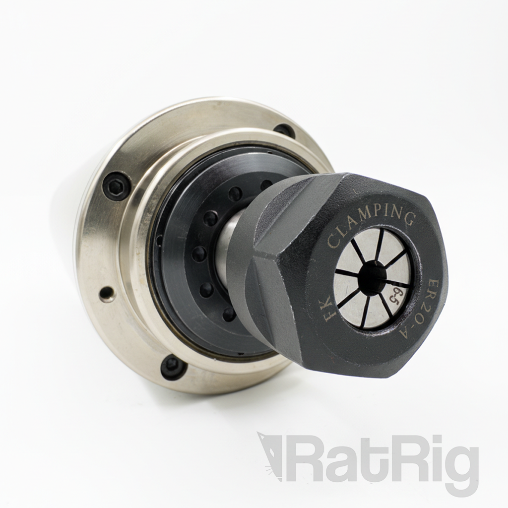Spindle Kit - 80mm 2.2kw Spindle with Huanyang VFD & Collet Set - Water Cooled