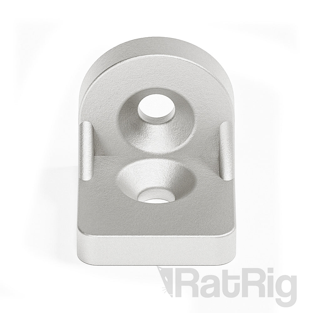 Bracket - Cast 90 Degree Corner for 4040 - No tabs / Multi Angle - Natural