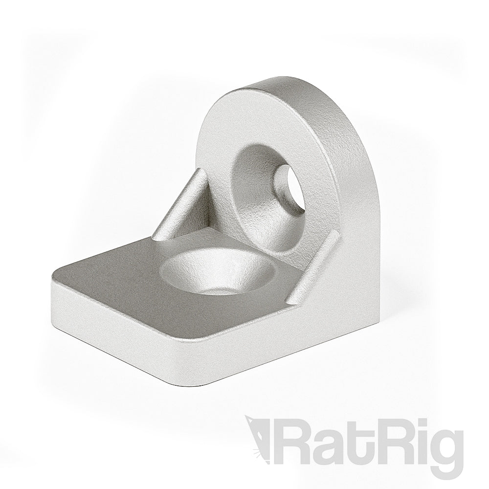 Bracket - Cast 90 Degree Corner for 4040 - No tabs / Multi Angle - Natural