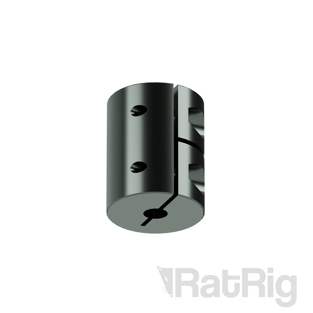 Coupler - Rigid Type - Black 25*20mm - 5mm to 8mm