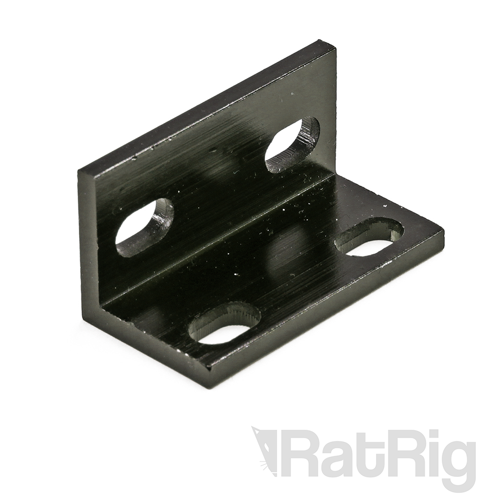 Bracket - Universal L (Double) - Black Anodized