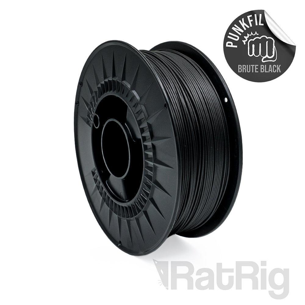Rat Rig PunkFil - Brute Black - PETG CF10 Filament 1.75mm 1kg