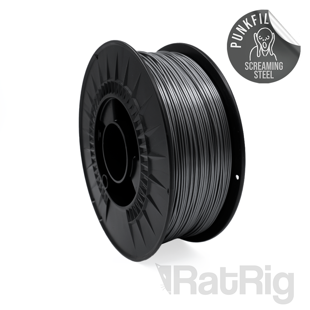 Rat Rig PunkFil - Screaming Steel - ABS Filament 1.75mm 1kg