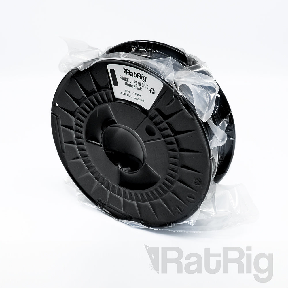 Rat Rig PunkFil - Brute Black - PETG CF10 Filament 1.75mm 1kg