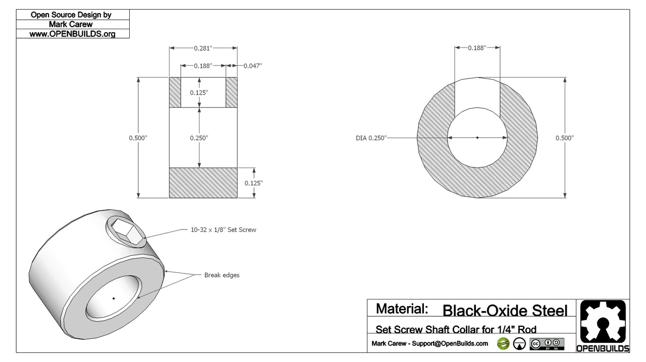 Lock Collar (I.D.: 8mm)