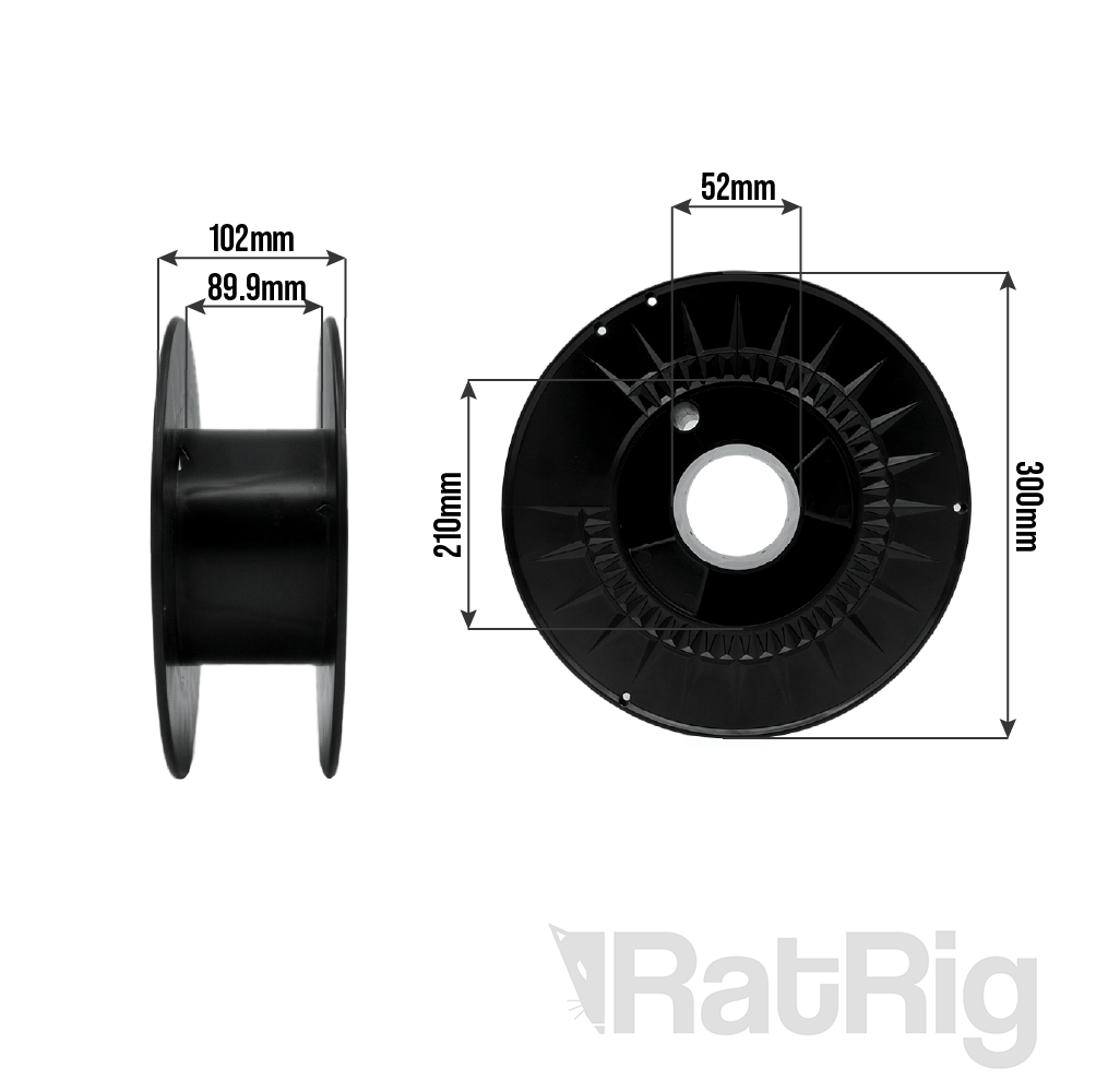 Rat Rig PunkFil - Rancid Red - ABS Filament 1.75mm 1kg