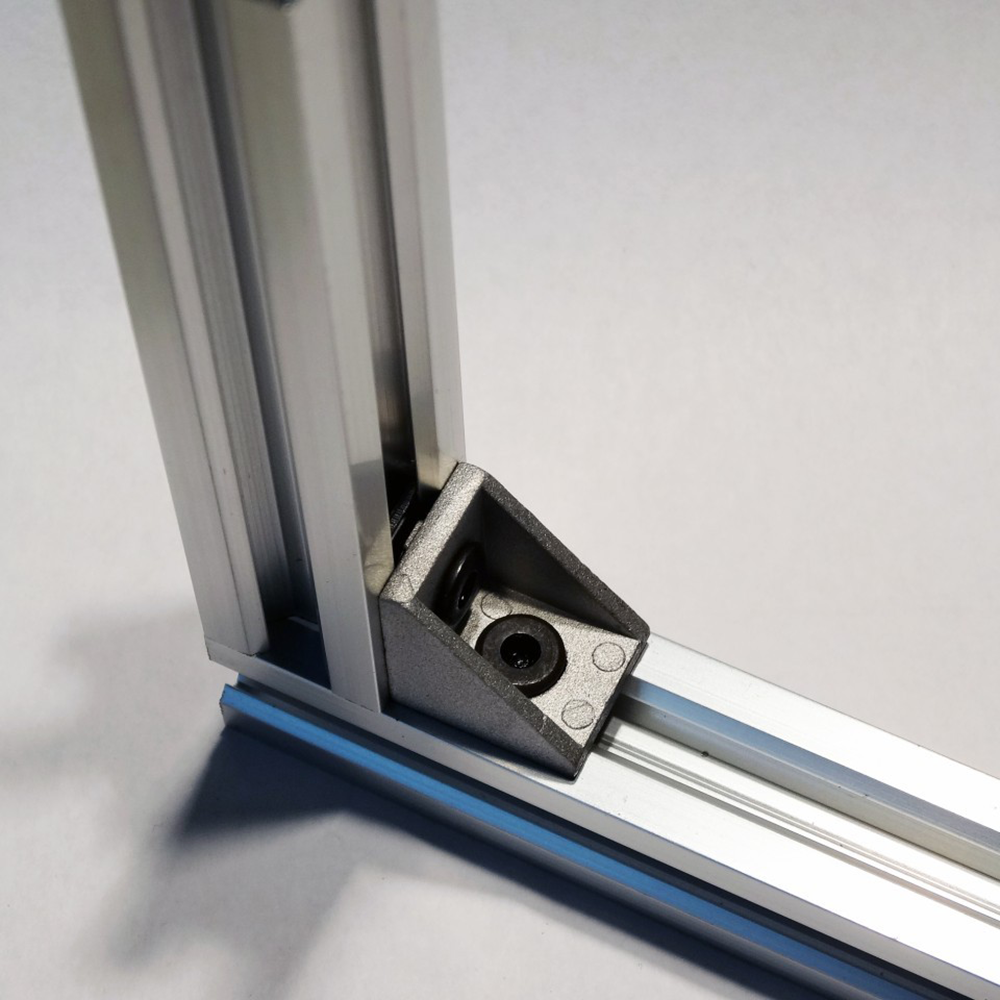 Bracket - Cast 90 Degree Corner for 2020 - Natural