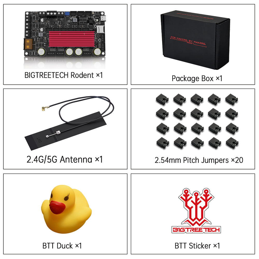 BigTreeTech & Rat Rig - Rodent CNC Controller TMC2160