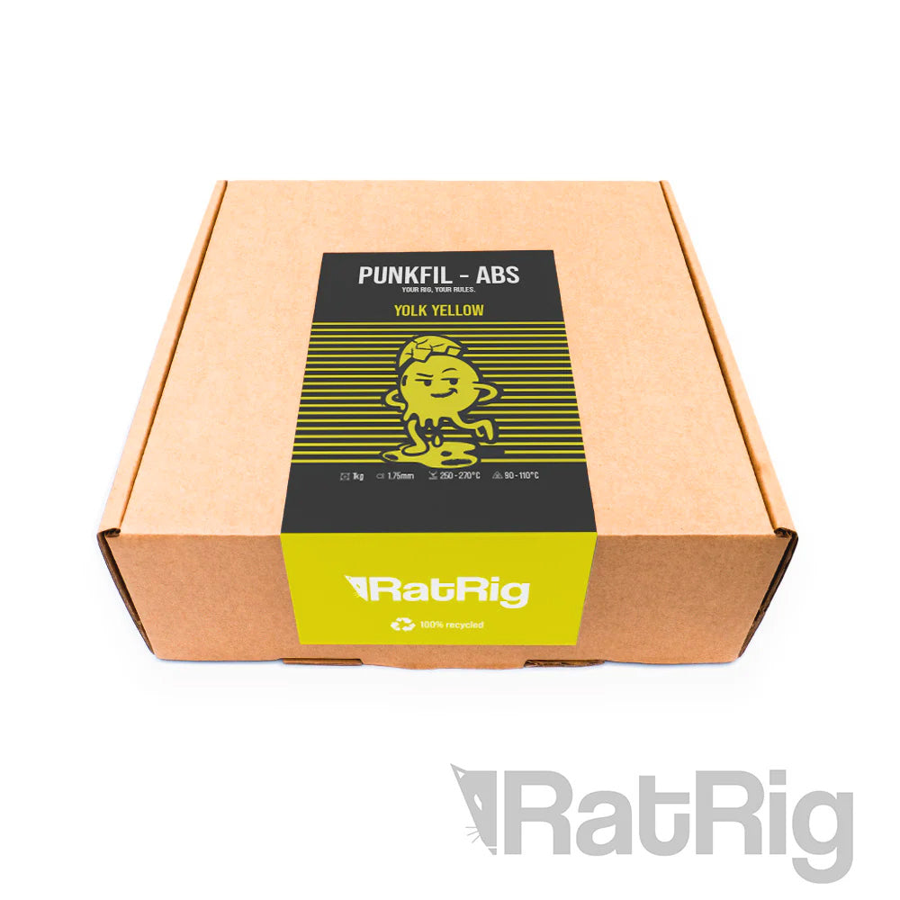 Rat Rig PunkFil -  Yolk Yellow - ABS Filament 1.75mm 1kg