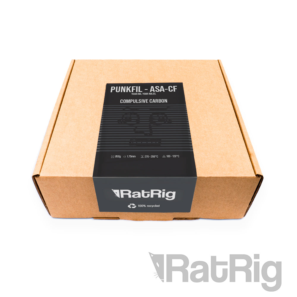 Rat Rig PunkFil - Compulsive Carbon - ASA-CF Filament 1.75mm 0.85kg
