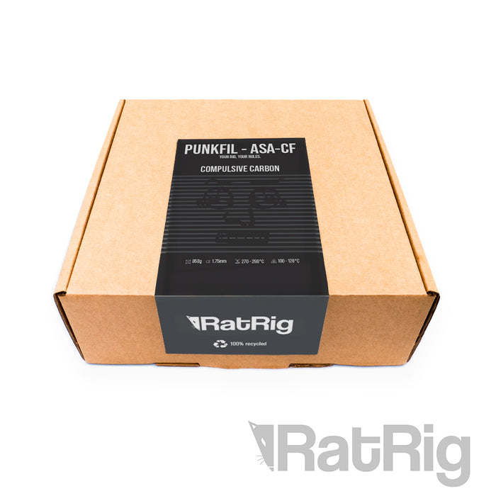 Rat Rig PunkFil - Compulsive Carbon - ASA-CF Filament 1.75mm 0.85kg