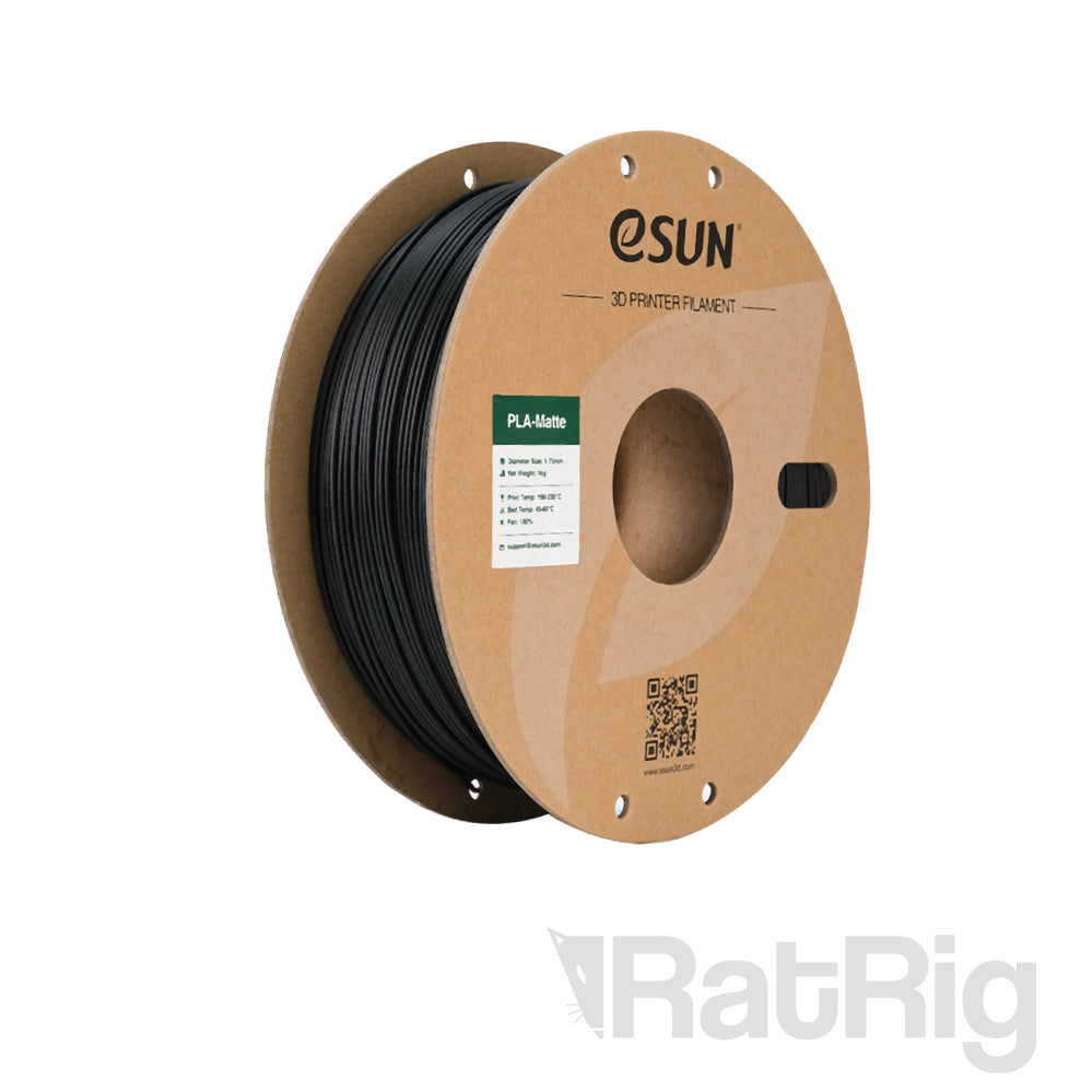 Filament - Esun PLA Matte Black 1kg