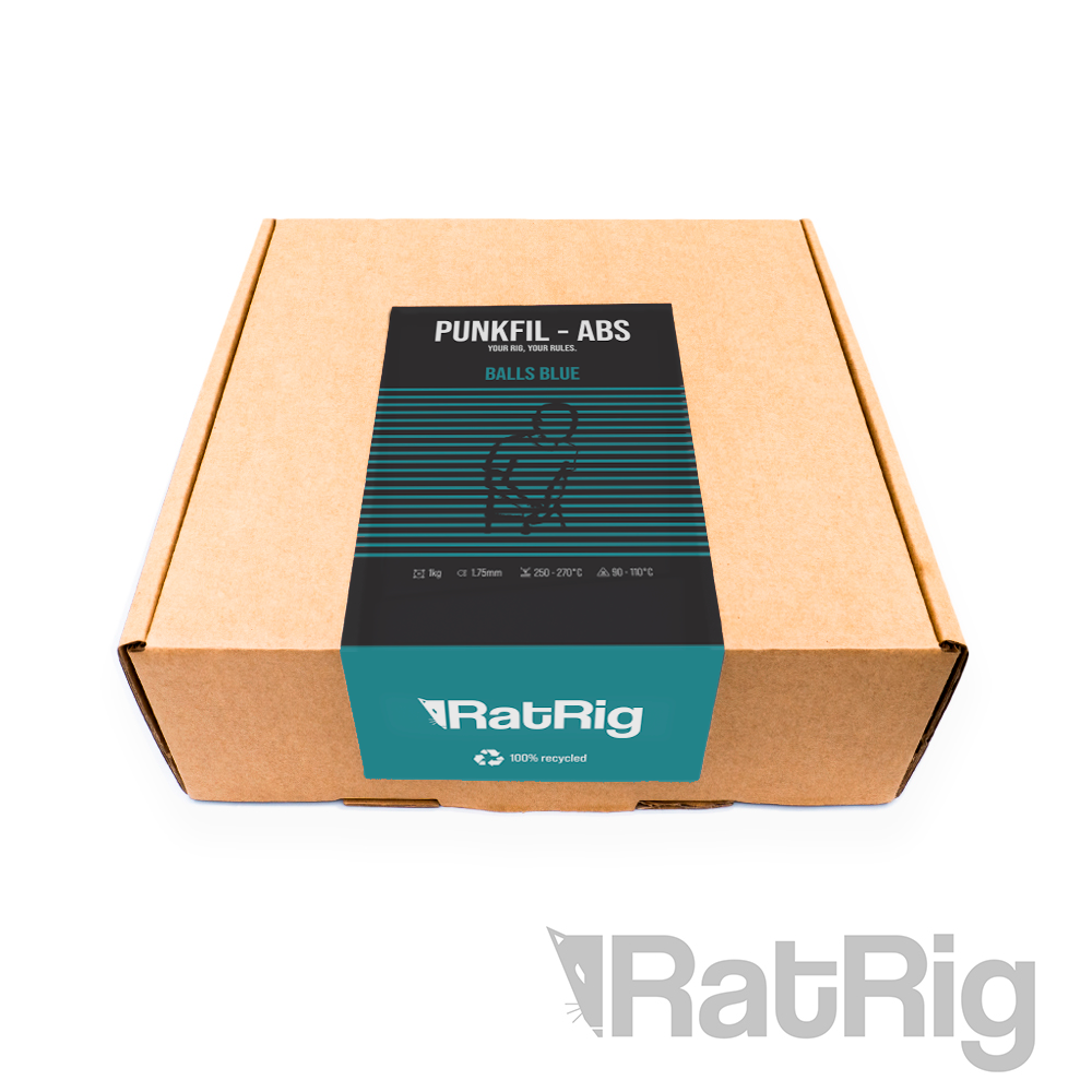 Rat Rig PunkFil - Balls Blue - ABS Filament 1.75mm 1kg