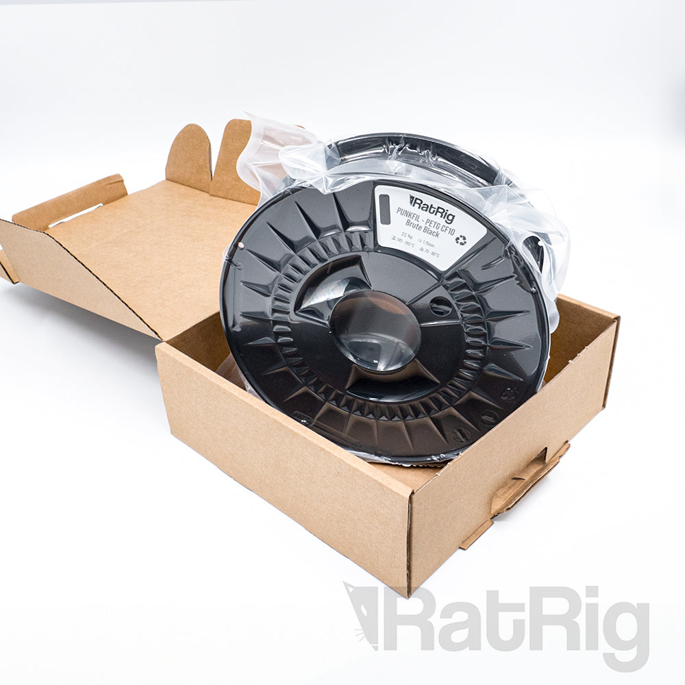 Rat Rig PunkFil - Brute Black - PETG CF10 Filament 1.75mm 1kg