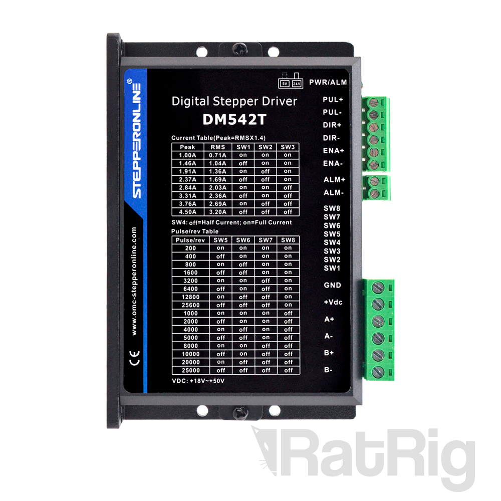Stepper Driver - OMC DM542T - 1.0-4.5A |18-50VDC