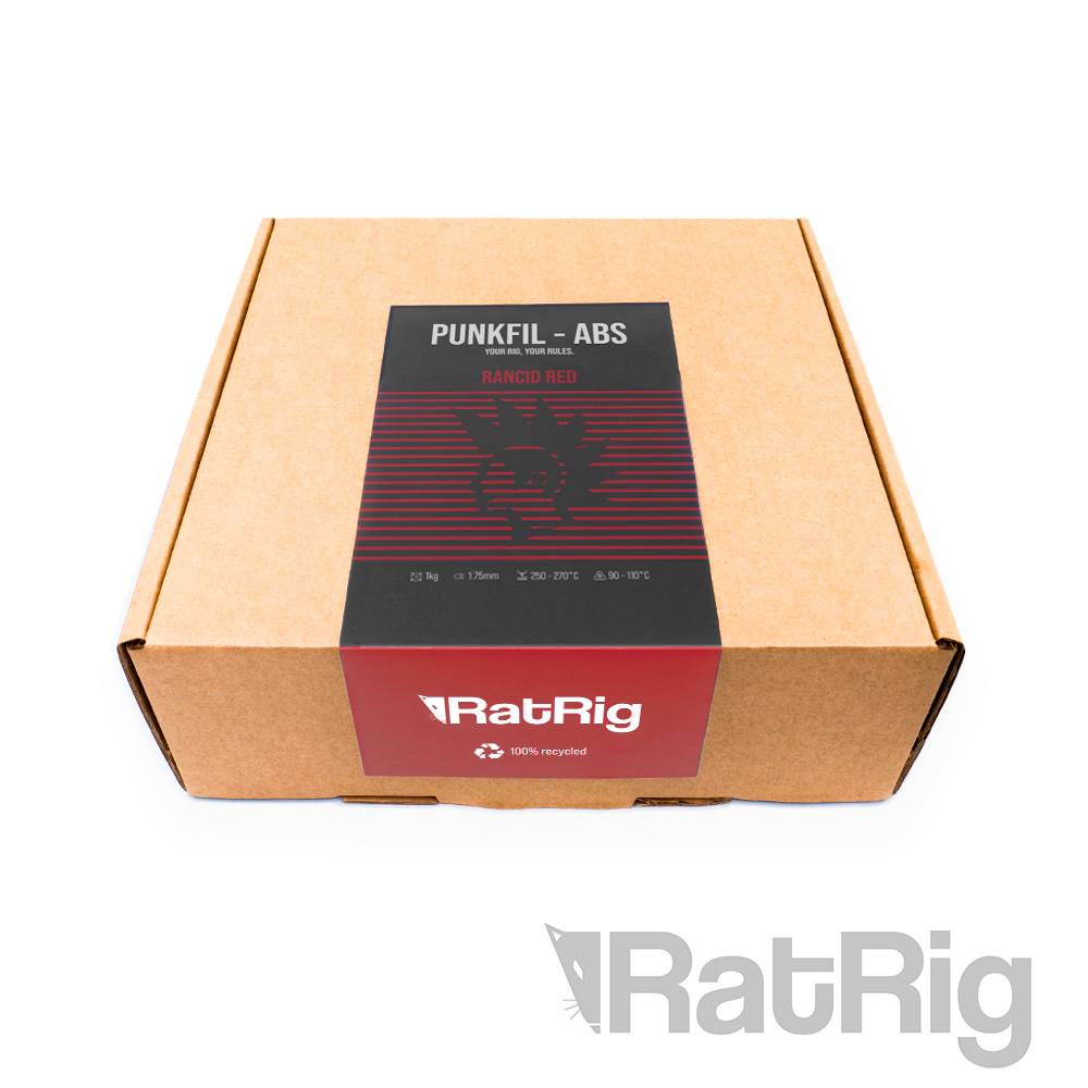 Rat Rig PunkFil - Rancid Red - ABS Filament 1.75mm 1kg