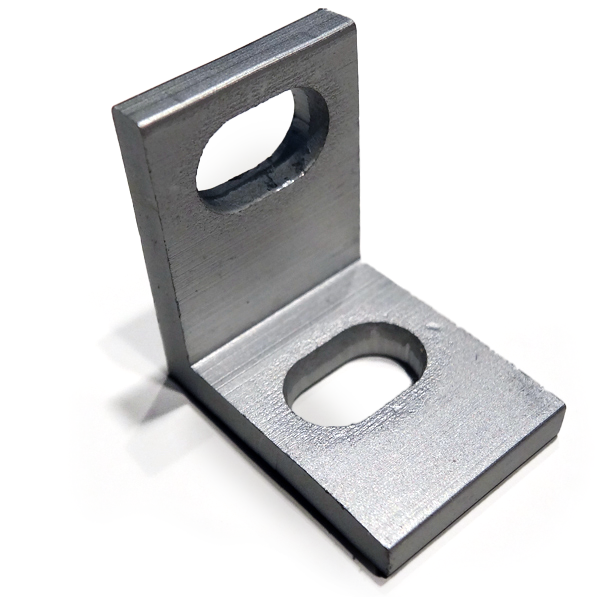 Bracket - Universal L (Single) - Natural Anodized