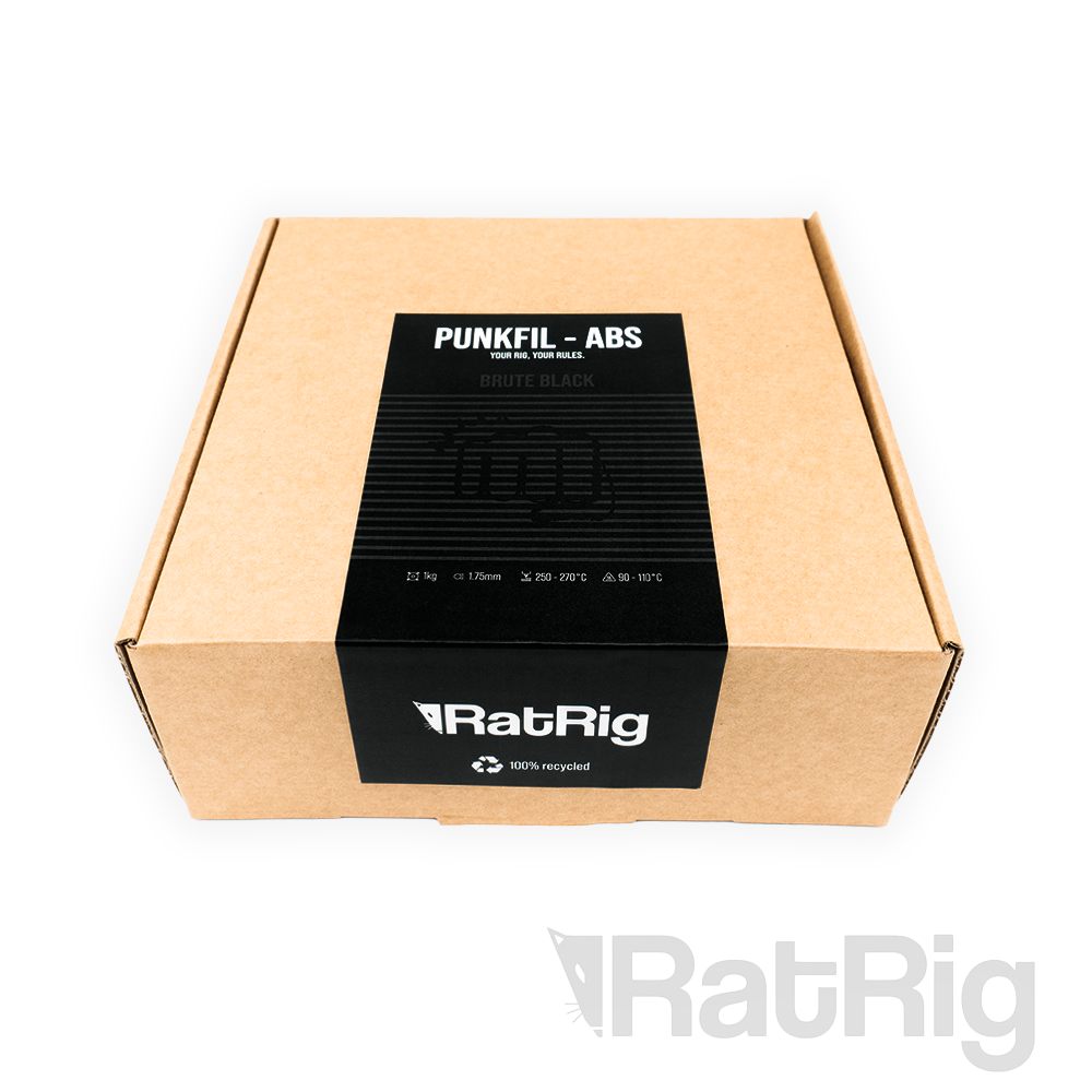 Rat Rig PunkFil - Brute Black - ABS Filament 1.75mm 1kg