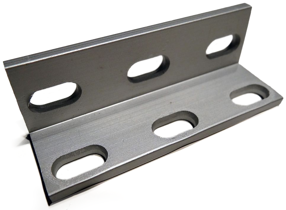 Bracket - Universal L (Triple) - Natural Anodized