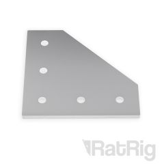 Joining Plate for 3030 - 90 Degree - Natural Anodized